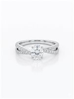 Anello Salvini Donna Sospiro in Oro bianco Diamante 81114579